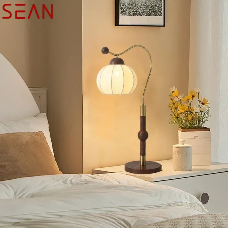 

SEAN ContemporaryTable Lamp Personalized Creativity Living Room Bedroom Study Villa Hotel LED Home Furnishing Desk Light