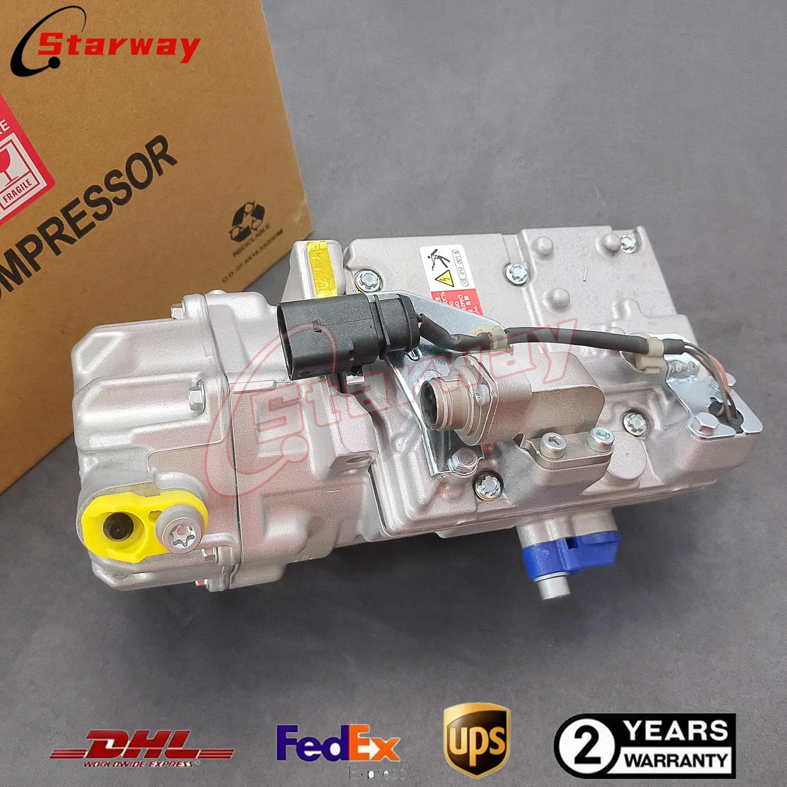 

AC Compressor A/C Air Conditioning AD-0896 For Porsche Cayenne Panamera Hybrid 3.0L 2012-2018 7PP820803B 95812601103