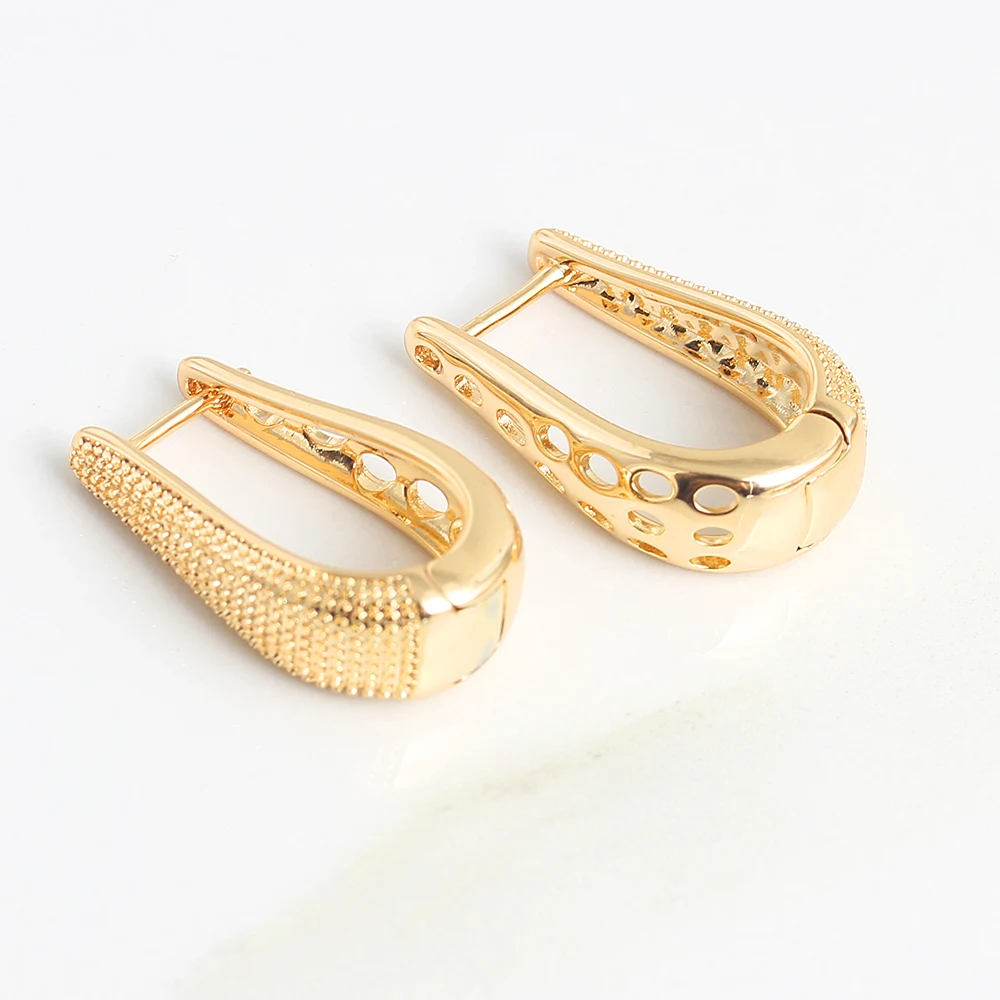 Brinco de Clipe de Joias de Moda, Joias Populares de Estilo Étnico para Uso Diário Feminino, Joias Boêmias, Preço de Atacado para Festas