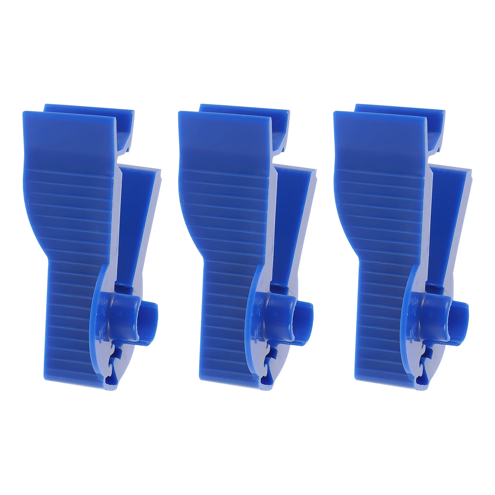 3 Pcs Permeable Pipe Clamp Peritoneal Clips Plastic Tube Dialysis Supplies Supply Medical