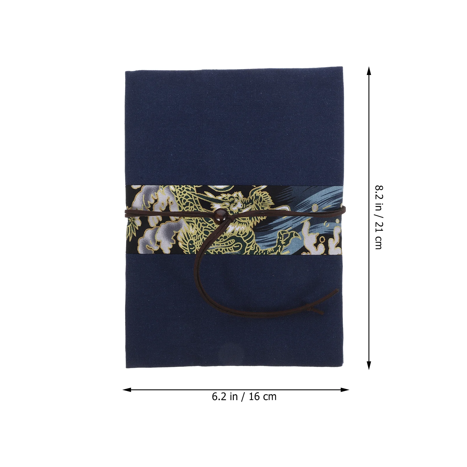 Fabric Book Cover Stylish Textbook Hardcover Sleeve Delicate Decor Cloth Decorative