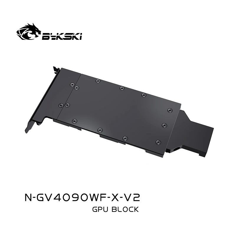 Bykski 4090 gpu wasser block für gigabyte geforce rtx 4090 wind force v2 24g/turbo gpu wasserkühler kunden spezifischer kühlung strahler