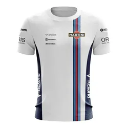 T-shirt a maniche corte per sport estremi della squadra F1 2024, top stampato in 3D ad asciugatura rapida leggero e traspirante estivo da uomo, taglia asiatica