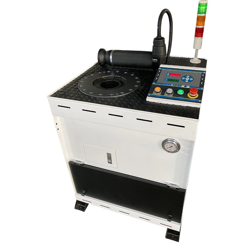 New Computer-Controlled 2-inch Air Spring Crimping Machine | High-Precision Rubber Hose Crimper for Industrial Use