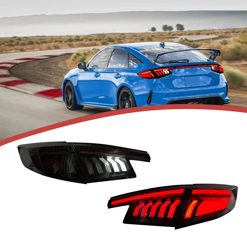 

DK Motion New Product LED Tail Lights Assembly Type-R FL1 FL2 FL4 FL5 11th Gen Civic Taillight 2022-2025 For Civic Hatchback