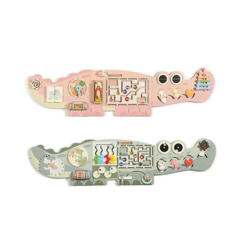 

Game kindergarten wall, enlightenment early education corridor operation board, wall educational toys