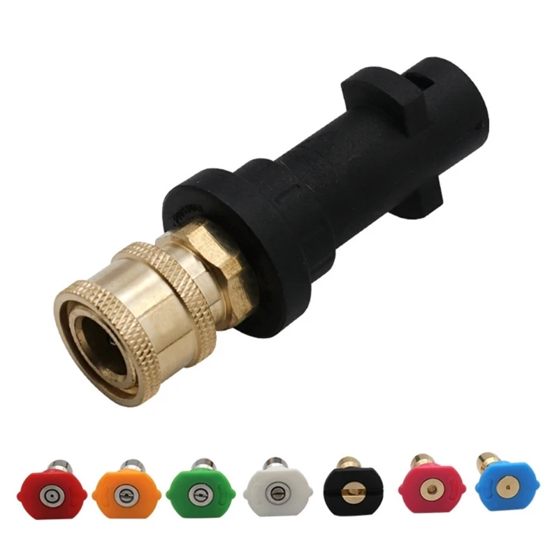 

dwan High Pressure Water Guns Joint 1/4 Quick Adapter Accessory High Pressure Washer