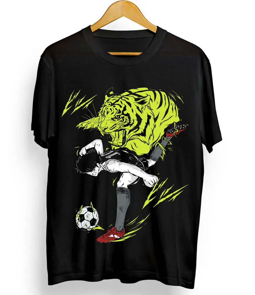 Kojiro Hyuga T-shirt Captain Tsubasa Anime Football Manga mark landers toho