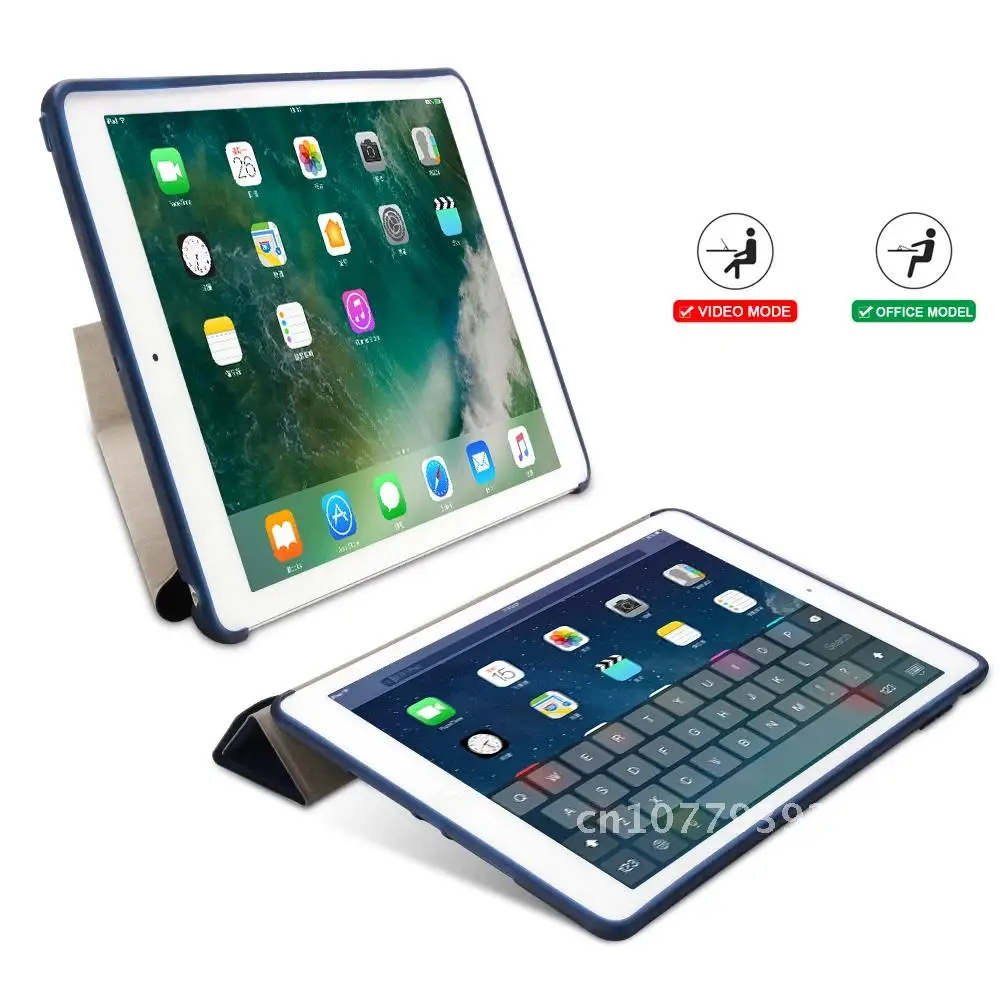 For iPad 9.7 Case 2017 2018 5th 6th Generation Case Funda Deform Stand TPU Soft Cover magnet Sleep Capa A1822 A1823 A1893 A1954