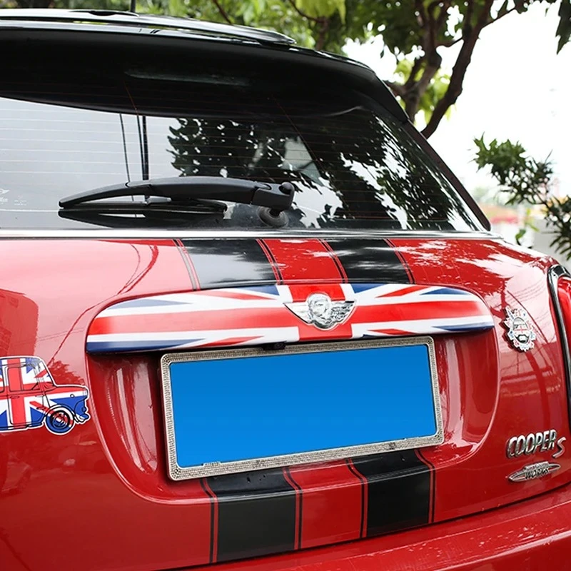 

Union Jack задняя крышка багажника, молдинг, накладка, чехол, наклейка, модифицированный внешний декор для Mini Cooper F55 F56 F60 Countryman