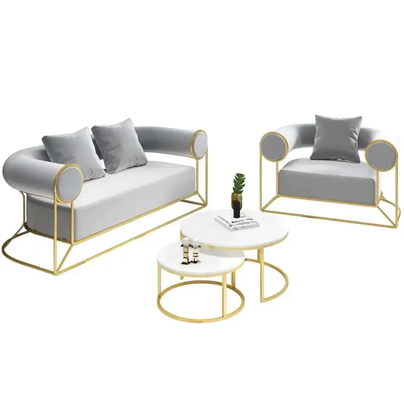 

Nordic Internet celebrity sofa reception simple and modern light luxury nail salon small sofa clothing store