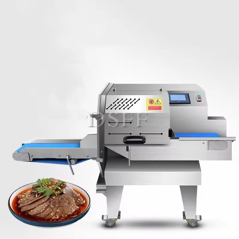 2024 Multi Functional Automatic Slicer Commercial Cooked Meat Slicer Beef Cutting Machine