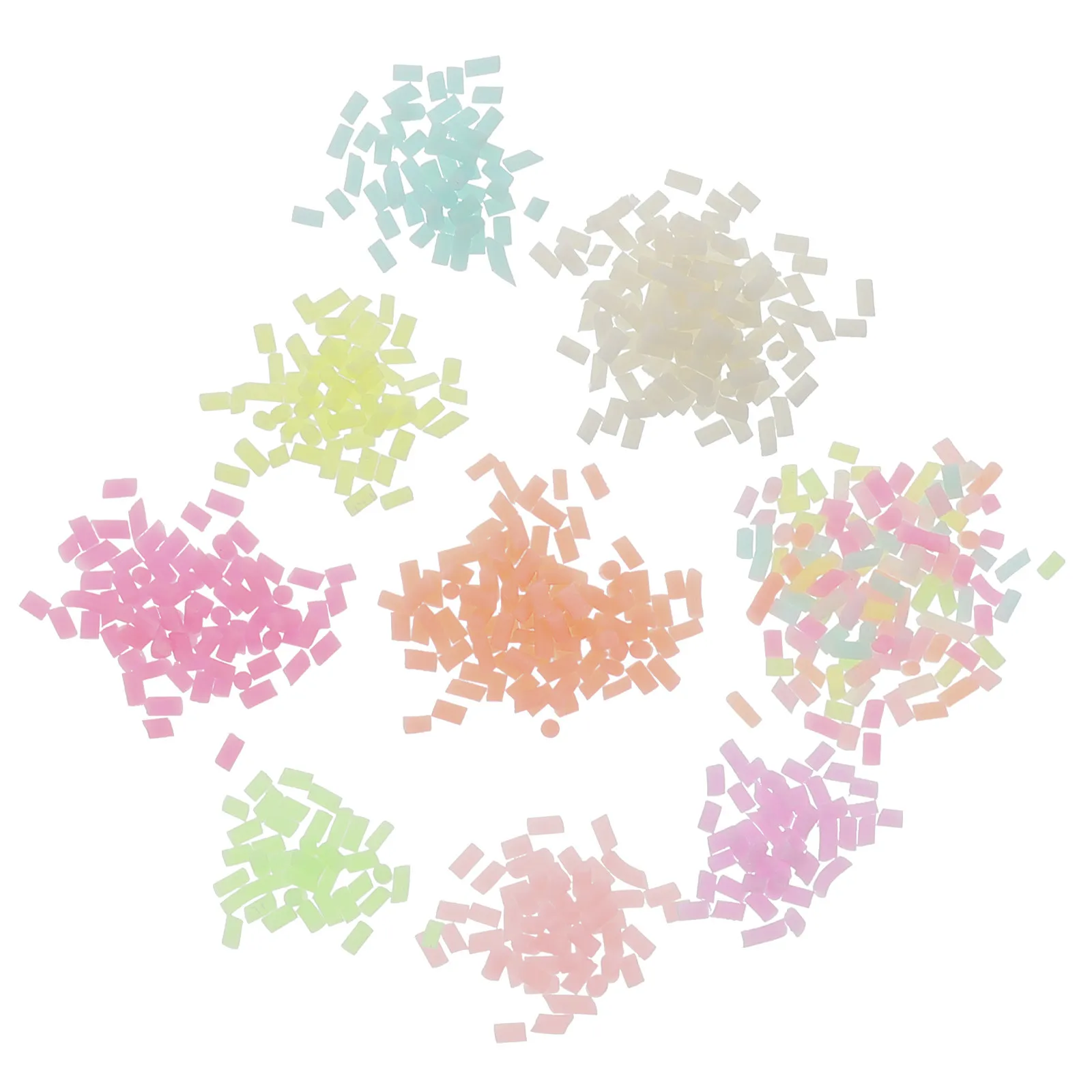 9 ถุง ผงสีโพลิเมอร์เคลย์ ทนทานต่อการสึกหรอ สำหรับงาน DIY ชิ้นส่วนดินเหนียวเรืองแสง สำหรับตกแต่งเคสมือถือ งานฝีมือ ผงสีหลากสี