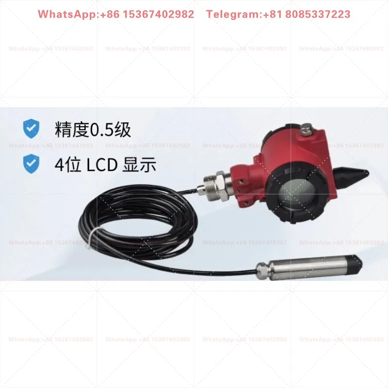 Wireless Liquid Level Digital Pressure Gauge Remote Transmitter Explosion-Proof High-Precision Bluetooth Configuration Sensor