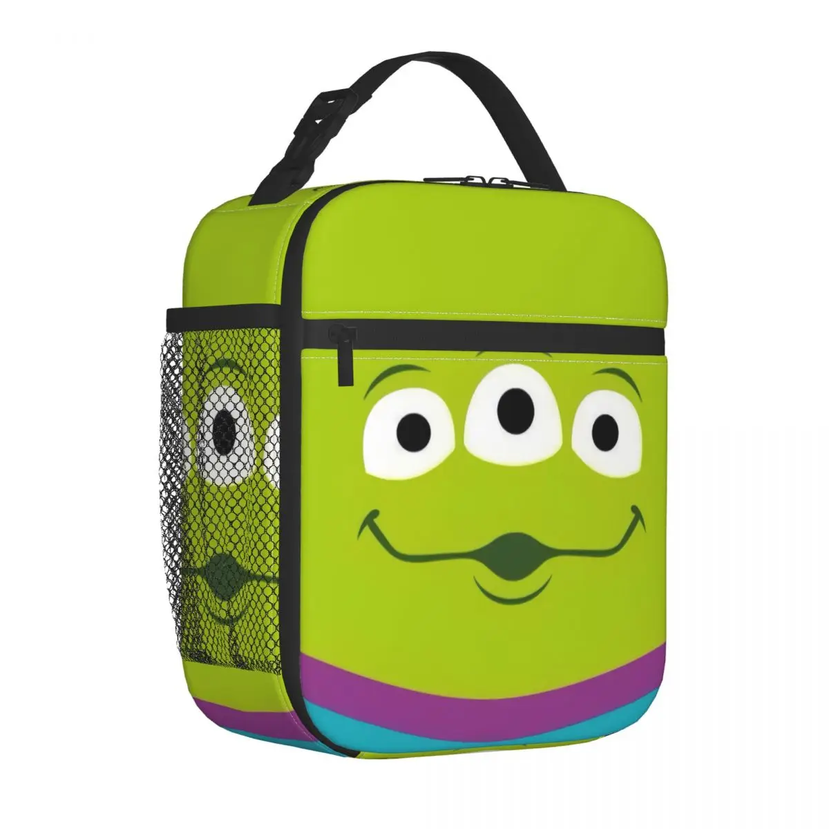 Custom Toy Story Aliens Meme Thermal Insulated Lunch Bags Resuable Lunch Box for Kids School Children Storage Food Tote Bags