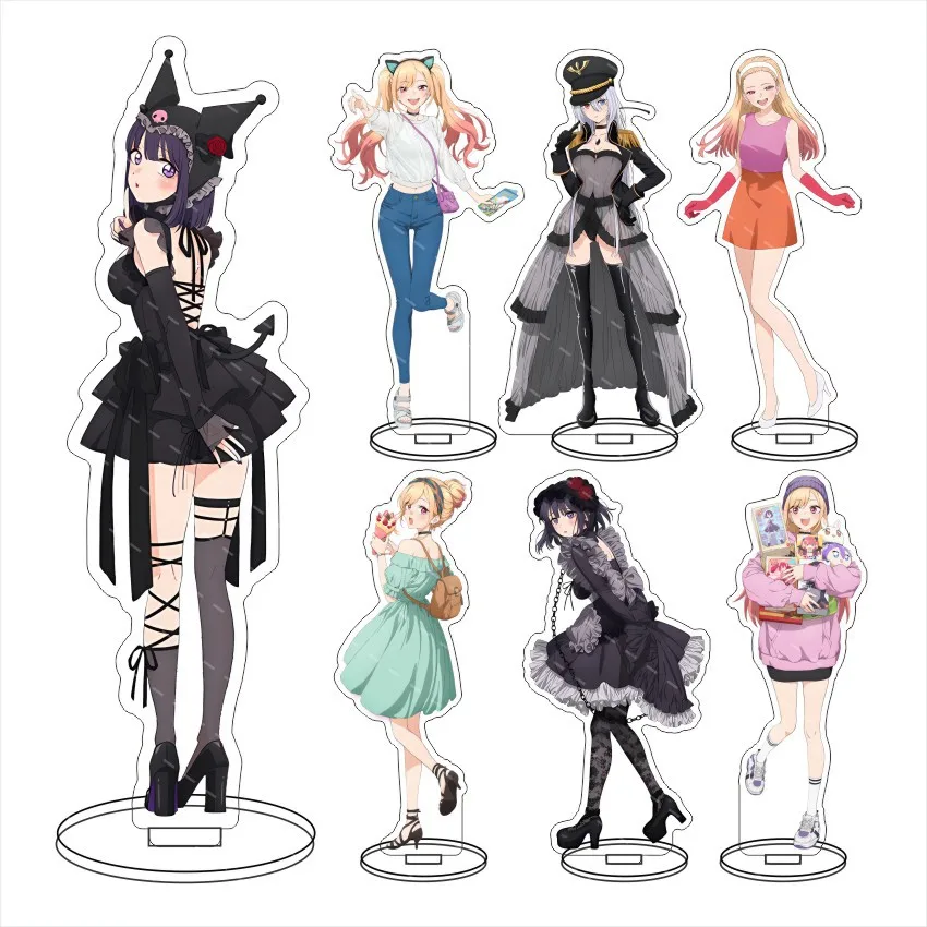 Anime Schlüsselanhänger Kitagawa Marin Acryl-Standfigur Kaiemon Kitagawa PVC Desktop-Standmodell Spielzeug Geschenk 15cm