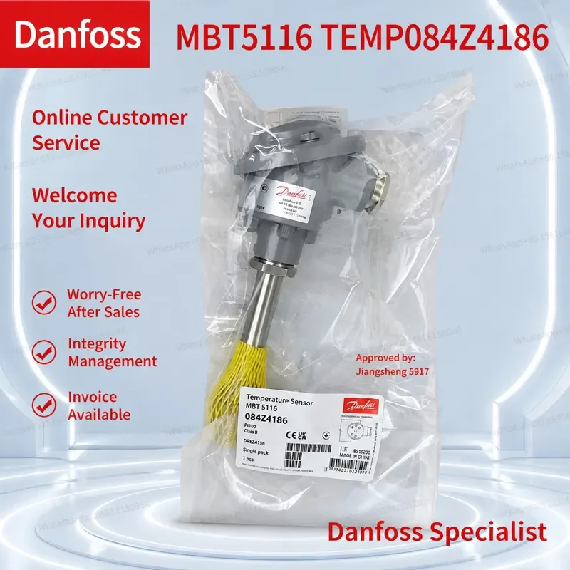 Danfoss MBT5116 Temperature Sensor 084Z3260 084z3251 084Z2366 084Z2369 084Z2496 084Z3140