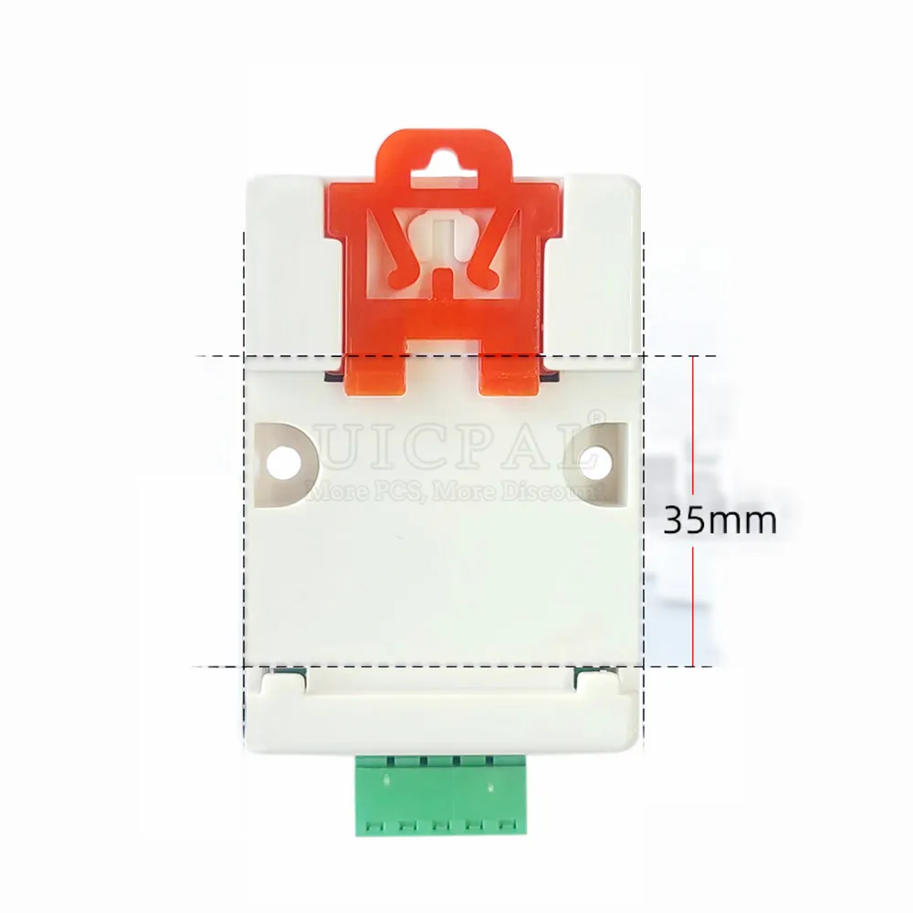 SHT30 Temperature Humidity Sensor 35MM Modbus Protocol Industrial Sensors Monitor Transmitter 5Pin DIN Tracks Output RS485