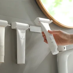 Tooth Brush Holder Bathroom Accessories Wall Squeezer Magnetic Lazy Squeeze Clip Bathroom Toothpaste Rack