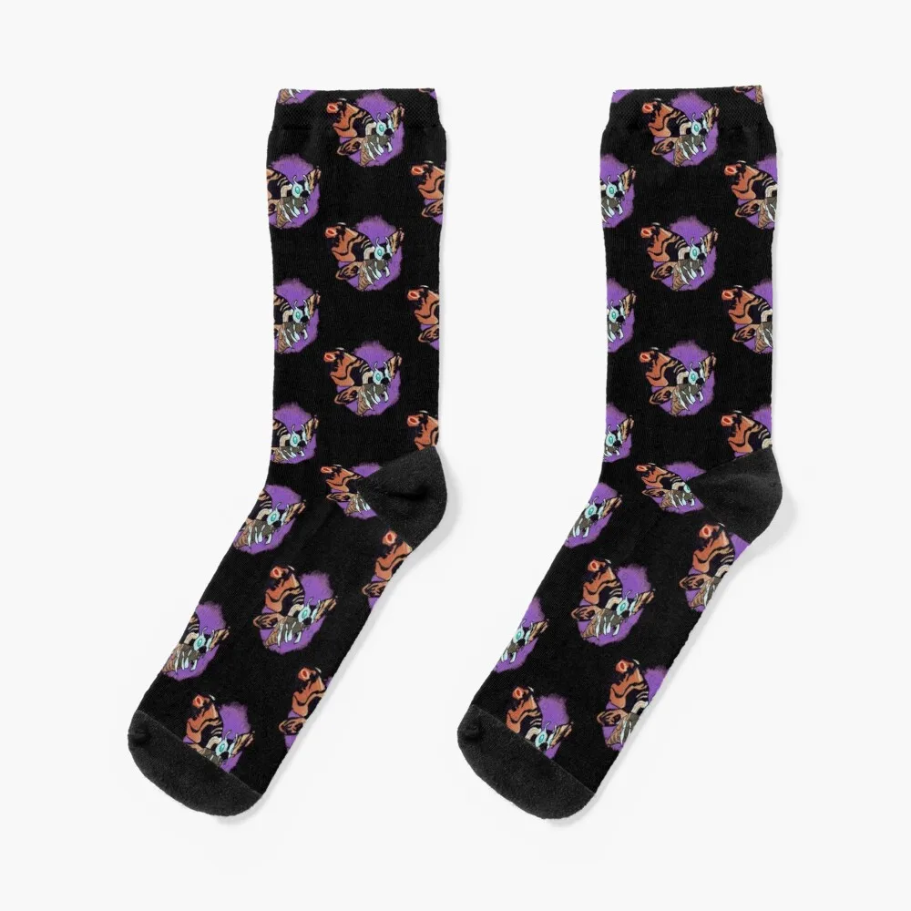 

MothraSocks спортивные носки мужские забавные носки для мужчин