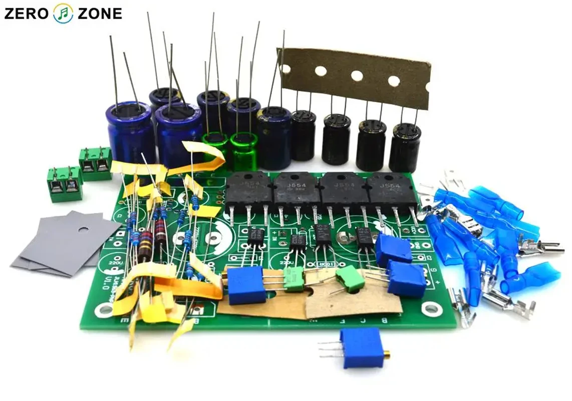 DIY J554 P-MOS FET JLH1969 Class A Power Amplifier Kit (2 Channel Amp Kit)