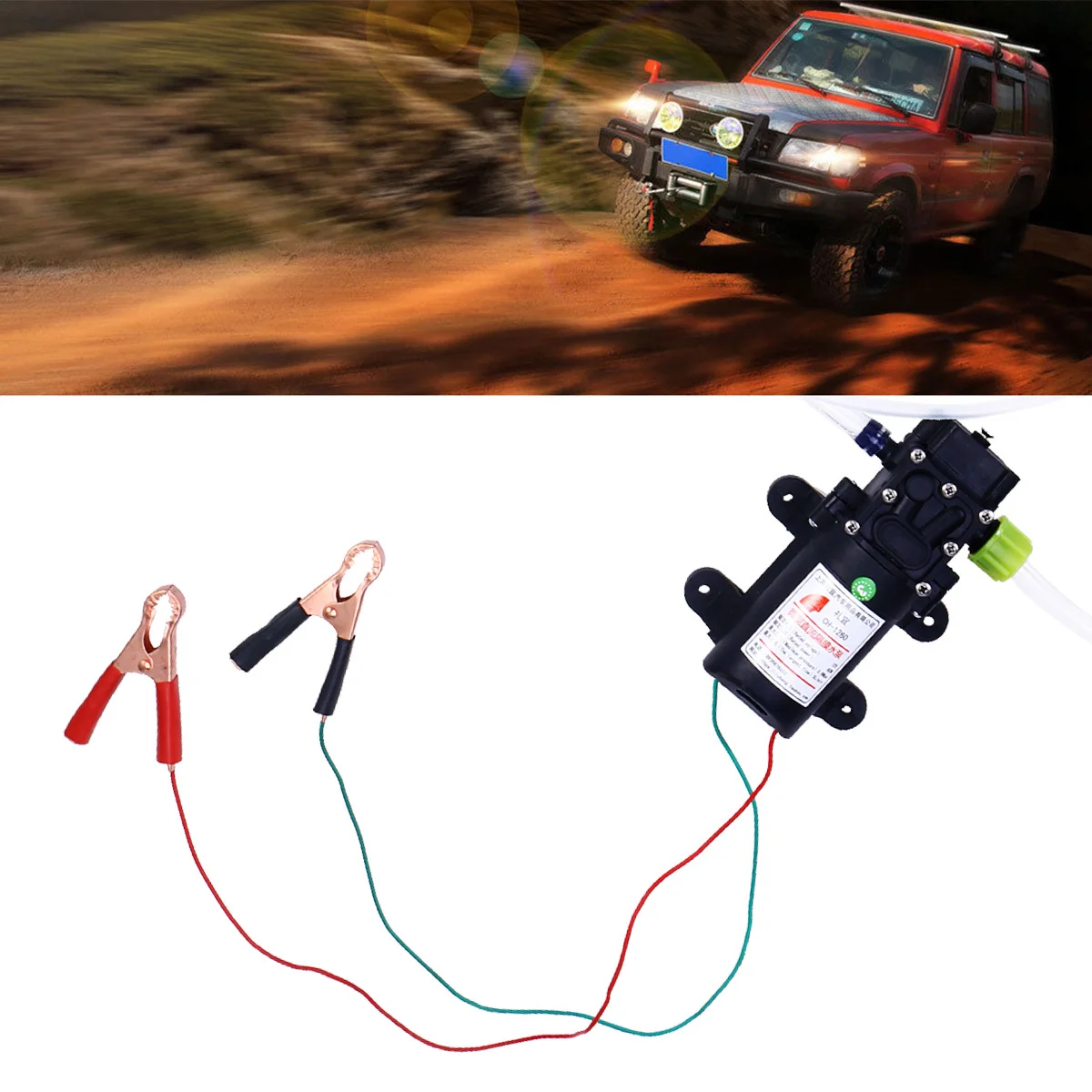 

12V 60W Oil Transfer Pump Kit For Car Van Truck Oil Extraction Submersible Fuel Pump For Diesel Liquid