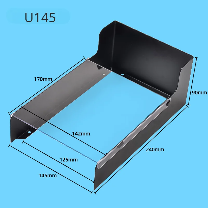 High-quality Anti-Rain Cover for Facial Recognition  Access Control Machine with Sun Shade  Anti-glare and Waterproof Cover