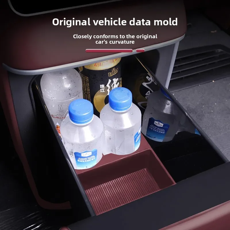Car Refrigerator Storage Silicone Pad Waterproof Cup Holder Protective Mat Car Interior Accessories For NIO ES8 2026 2027