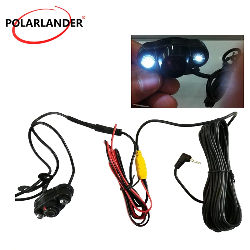 Infrared Reversing Camera ​Universal Frog Eye Car Camera HD Night Vision Smart Reversing Image Only Suitable for DVR