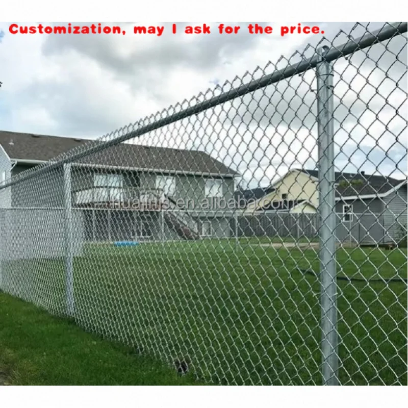 

custom.Galvanized Chain Link Temporary Fence Panels with Tubes & Removable Barricades 2.5mm Wire Mesh Events & Sports