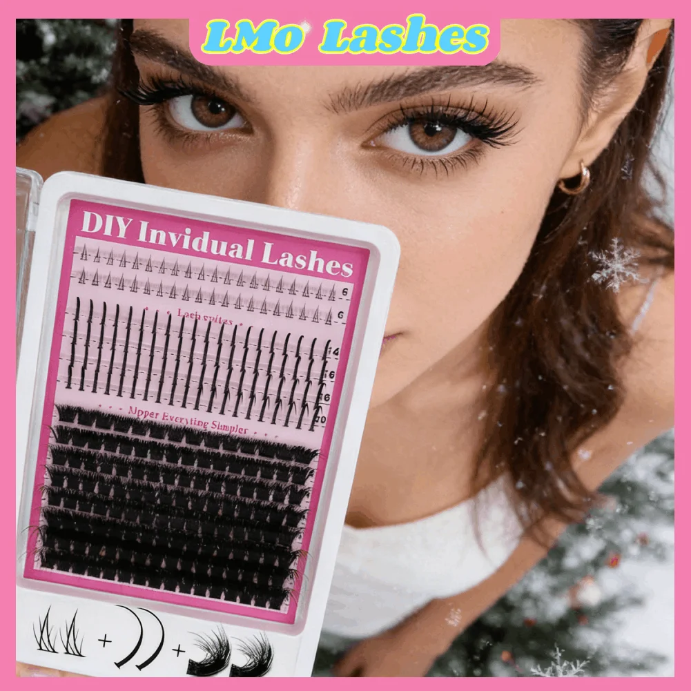 

15row Mixed Eyelash Set Clusters Spikes&bottom Lashes DIY Manga Cluster Eyelash Extensions Waterproof Individual Lashes Clusters