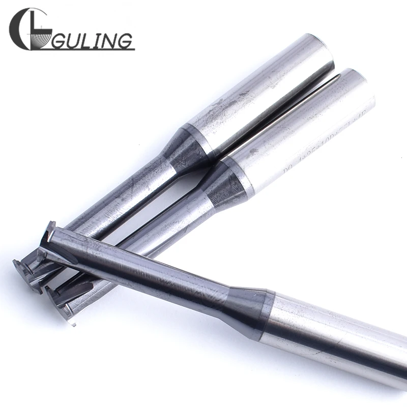 GULING CNC Tungsten Steel Single Tooth 30° Trapezoidal Thread Milling TR 8 9 10 11 12 14 16 18 20 22 24 26 28 mill mills Cutter