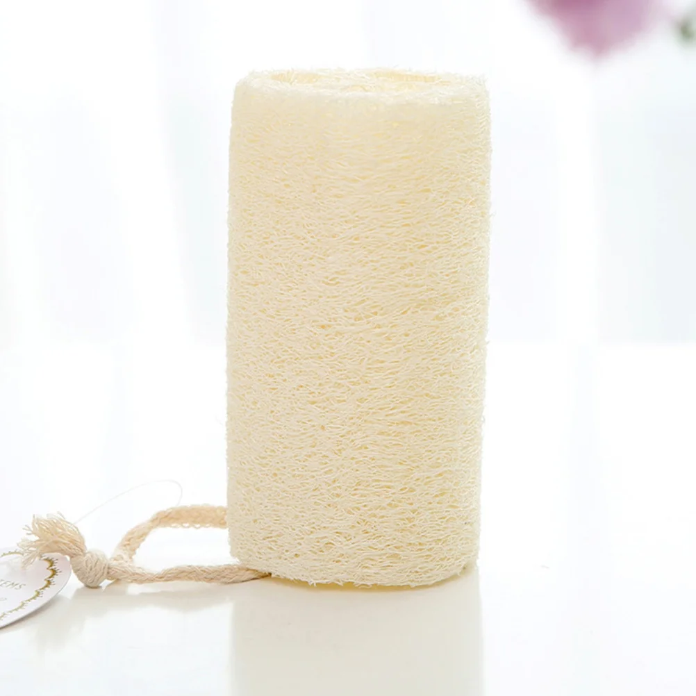 4 قطعة منشفة استحمام اللوف الإسفنج الطبيعي منصات التقشير دش الغسيل ينظف بلطف الجلد تنعيم حمام التنظيف المنزلي