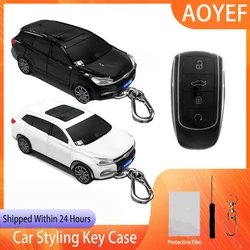 For Chery Omoda 5 C5 Tigo 7 8 Pro Max Tigo 7 8 Plus Arrizo 5 Plus Smart Remote Car Key Case Cover Keychain Holder Accessories