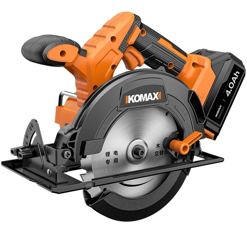 Brushless lithium battery circular saw, small woodworking special cutting machine, high-power flip-chip table saw