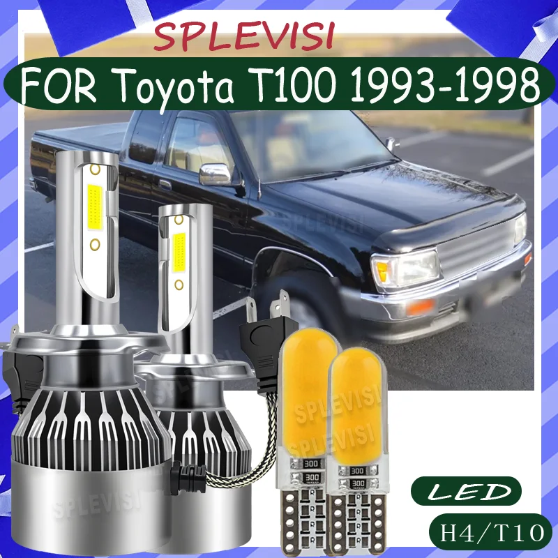 

Expand Your Field of Vision Smooth Operation Secure Installation H4 LED headlight For Toyota T100 1993 1994 1995 1996 1997 1998