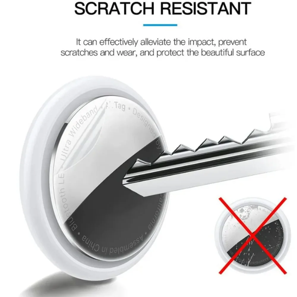 1-10Sets Soft Full Cover Adhesive Protective Hydrogel Film for Apple Airtag Tracker Front Back Sticker Screen Protector NotGlass