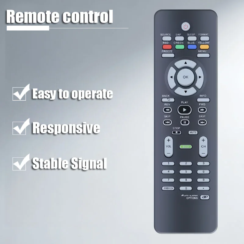 

New NF801UD NF804UD NF805UD Universal Remote Control for MAGNAVOX TV Models 40MF401B/F7 22ME601B/F7 37MF301B/F7 26MF301B/F7