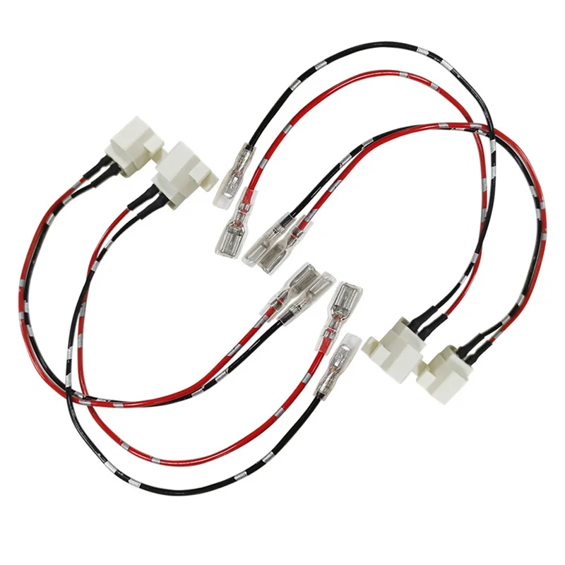 2-Pin Car Speaker Wire Harness Adapter Plug Radio Stereo CD Player Cables for Mazda 3 6 8 CX-7 For Buick Regal