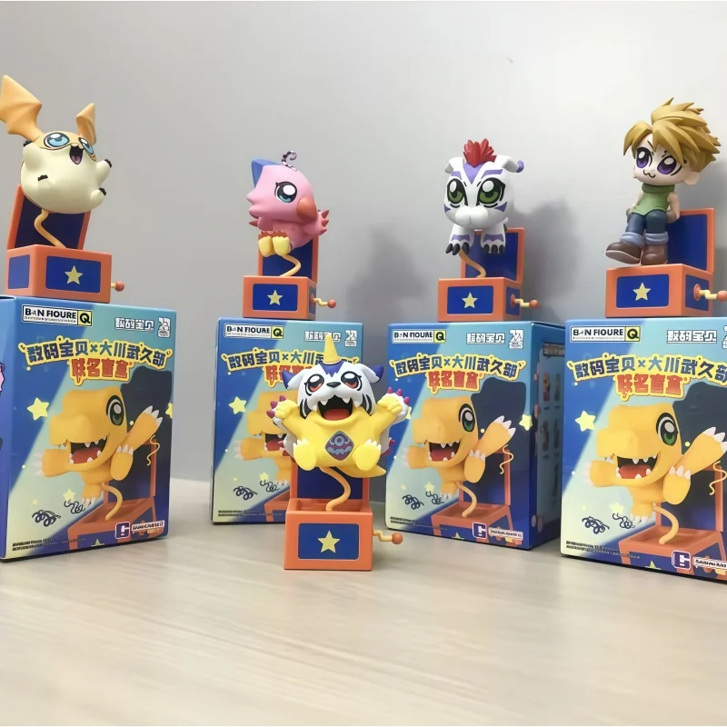 

Bnfigureq Digital Monster Blind Box Okawa Co Branded New Genuine Trendy Collectible Series Figurine Toys Birthday Gift For Adult