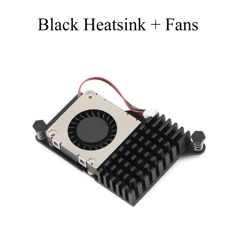 Aluminum Alloy Heat Sink For Raspberry Pi 5 Active Cooling Fan