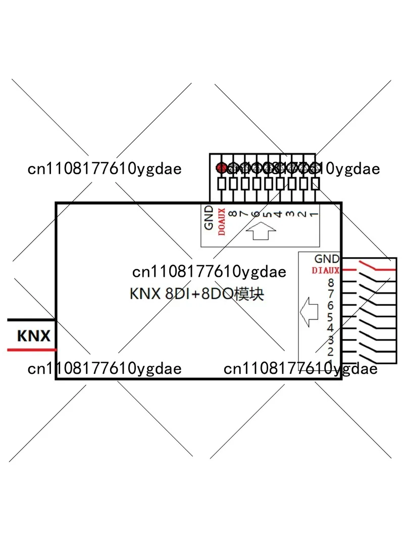 

Модуль ввода-вывода 8DI 8DO – Цифровой контроллер ввода-вывода для автоматизации зданий, умного дома, систем ОВКВ