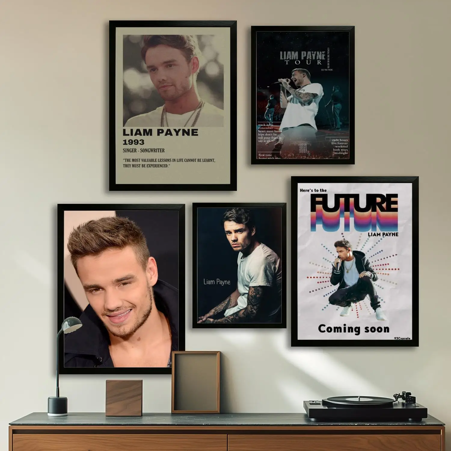 liam payne Canvas Art Poster and Wall Art, Picture Print, Modern Family Bedroom Decor, Posters,Decorative painting