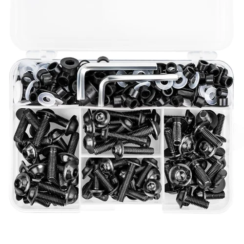 Imagen 1 del producto Kit de tornillos de carenado para carrocería, 190 Uds., para Honda CBR600RR 2003-2020 CBR1000F CBR 600 900 929 954 1000 RR CBR600 F F2 F3 F4 F4i