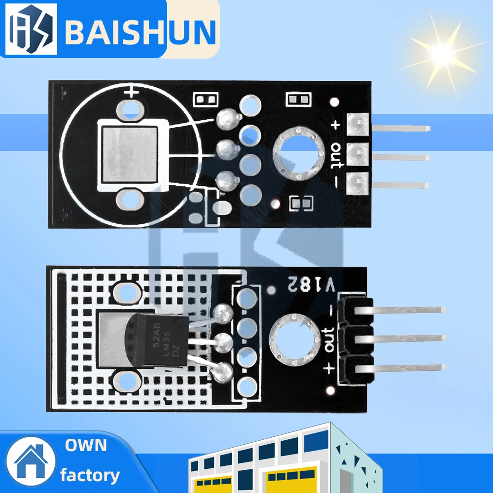 LM35D/LM35DZ Temper…