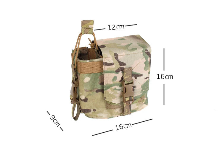 Imagem -05 - Pew-ss Estilo Mute Bolsa Molle Rádio Bolsa Flashbang Bolsa Airsoft Tactical Bolsa