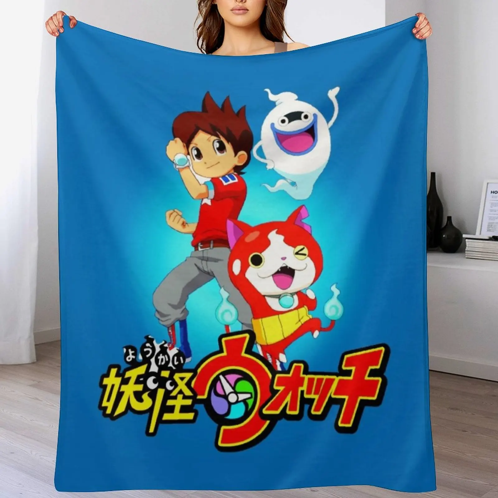 Copy of Yokai watch Throw Blanket For Baby Luxury St For Decorative Sofa Blankets