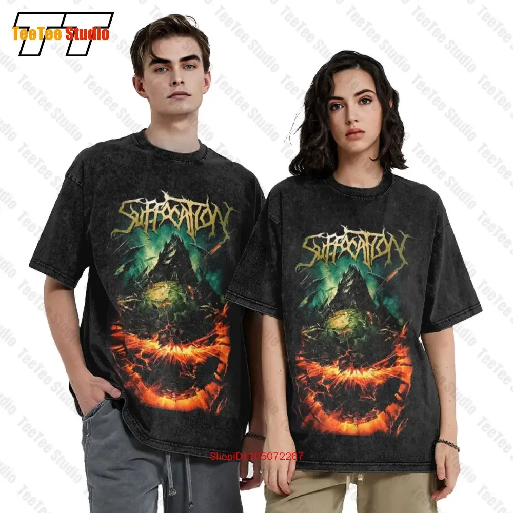 Suffocation Vintage Oversized T-Shirt Small Nile Carcass Napalm Death Immolation Morbid Angel 3PWE