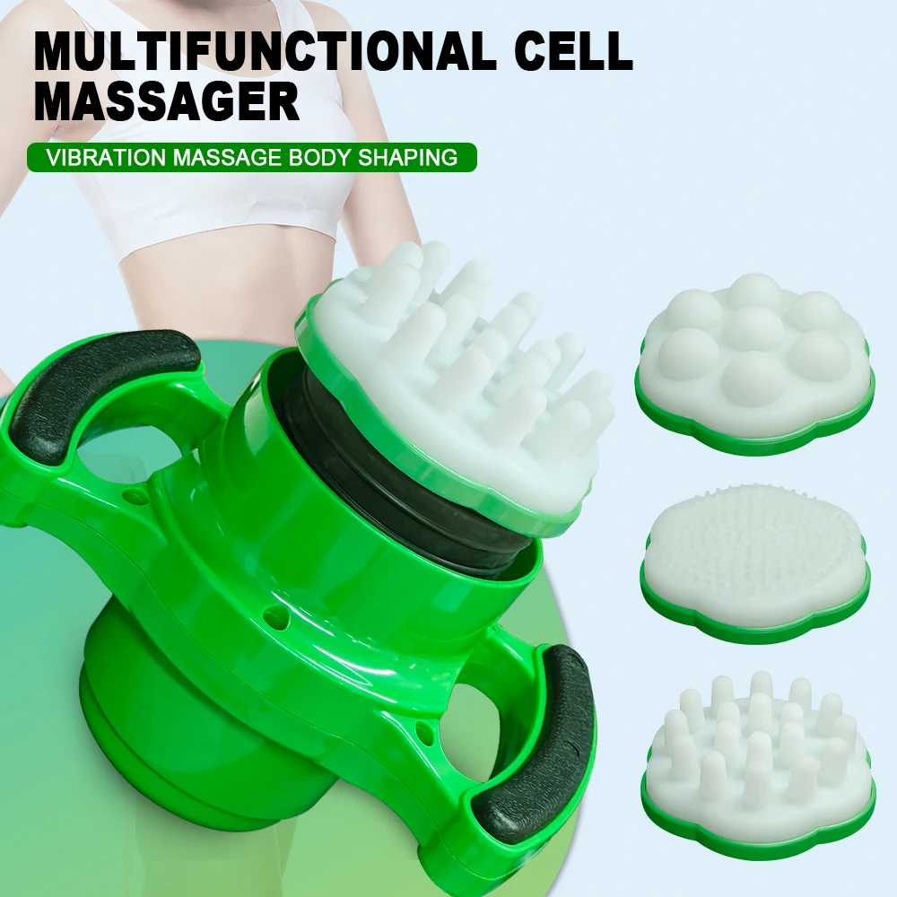 Massageador de tecido profundo 3d portátil para alívio da dor relaxamento muscular queima de gordura emagrecimento dispositivo de massagem elétrica portátil