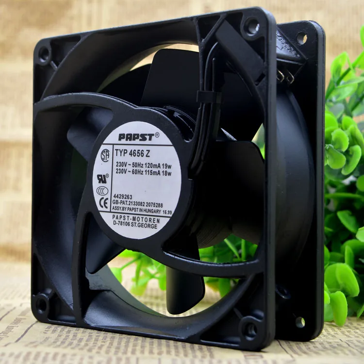 

GERMANY TYP 4656 Z 12CM 230V 19W METAL HIGH TEMPERATURE RESISTANCE COOLING FAN